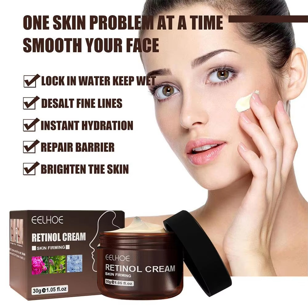 Retinol Face Moisturizing Retinol Cream Anti-Wrinkle Anti-Aging Hydrating Shrink Pores Whitening Retinol Cream Beauty Skin Care