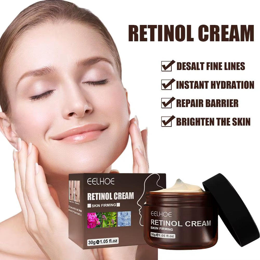 Retinol Face Moisturizing Retinol Cream Anti-Wrinkle Anti-Aging Hydrating Shrink Pores Whitening Retinol Cream Beauty Skin Care